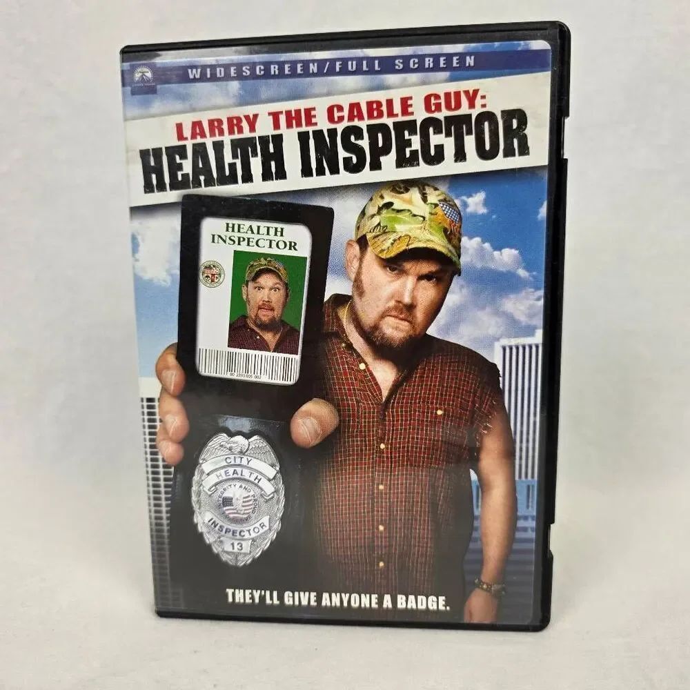 Health Inspector DVD Larry The Cable Guy